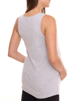 Tops & T-Shirts*neun 9 monate 2er Sparpack Damen Sommer-Top schlichtes Shirt Schwangerschaftsmode 68950144 Grau