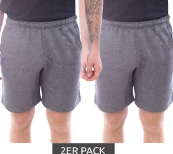 Jogginghosen & Fitnessmode|Shorts & Bermudas*NIKE 2er Sparpack Park 20 Fleece Short Herren Baumwoll-Shorts Sport-Hose Fitness-Short CW6910-071 Grau