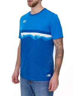 Sportoberbekleidung|Jogginghosen & Fitnessmode*Outfitter 2er Sparpack OCEAN FABRICS TAHI Herren nachhaltiges Training-Shirt mit Mesh-Einsätzen Fitness-Shirt Kurzarm-Shirt OUT-M-1021-OTW Rot, Blau, Schwarz, Grün oder Weiß