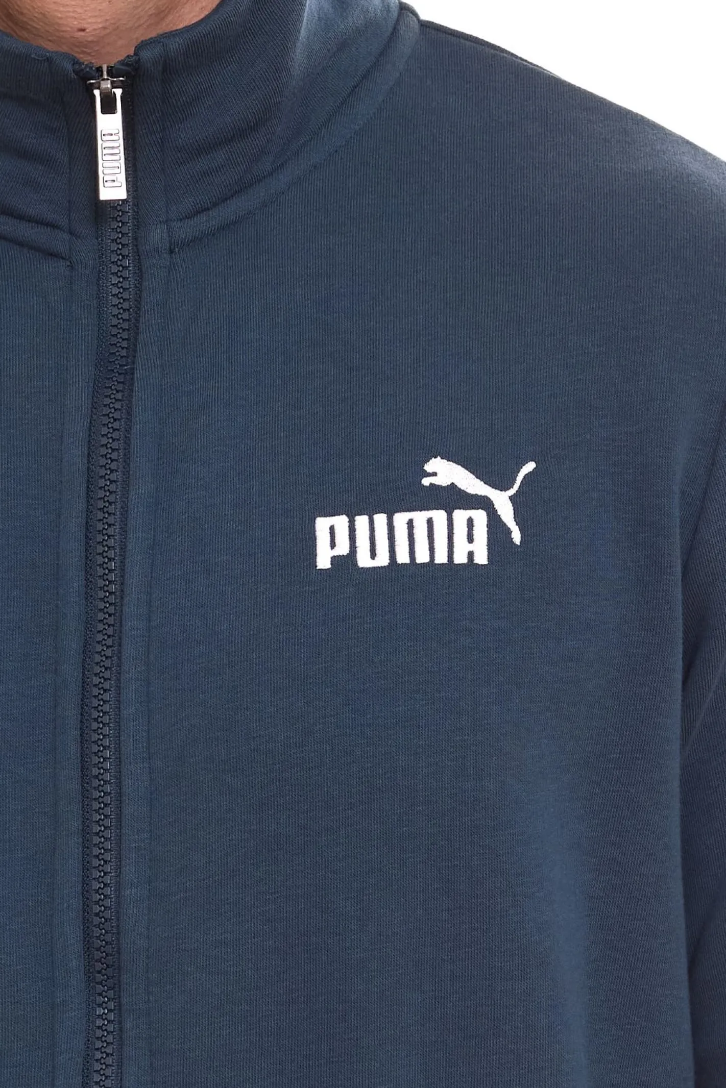 Pullover & Sweater|Sportoberbekleidung*PUMA 2er Sparpack Men Ess 2 Col Track Jacket nachhaltige Herren Sweat-Jacke Trainings-Jacke Baumwolle 679632 oder Blau Grau