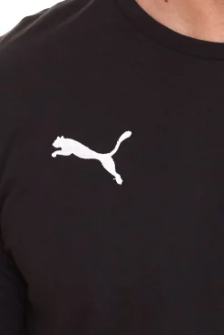 T-Shirts & Tank Tops*PUMA 2er Sparpack TeamGoal 23 Casual Herren T-Shirt mit Logo-Stickerei Baumwoll-Shirt Fußball 656578 03 Schwarz