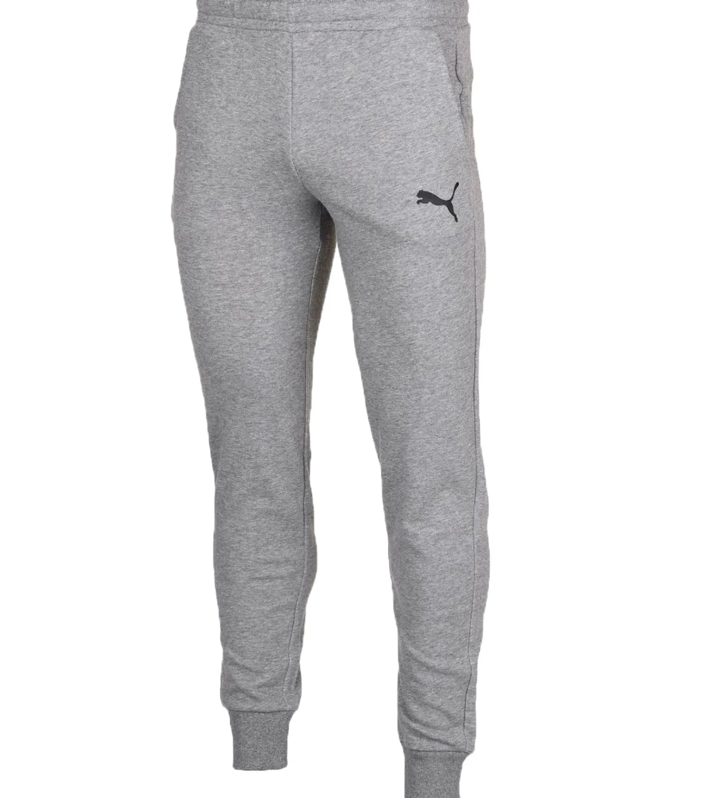 Jogginghosen & Fitnessmode*PUMA 2er Sparpack teamGOAL23 Casuals Pants Jr Kinder Sport-Hose Mädchen Baumwoll-Jogger Jungen Fußball-Hose 656713 33 Grau