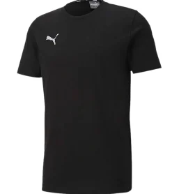 T-Shirts & Tank Tops*PUMA 2er Sparpack TeamGoal 23 Jungen & Mädchen Sport-Shirt Baumwoll-Shirt mit Logo-Patch T-Shirt 656709 03 Schwarz