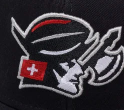 Caps & Mützen*European League Of Football Helvetic Guards Trucker Caps tiefschwarz