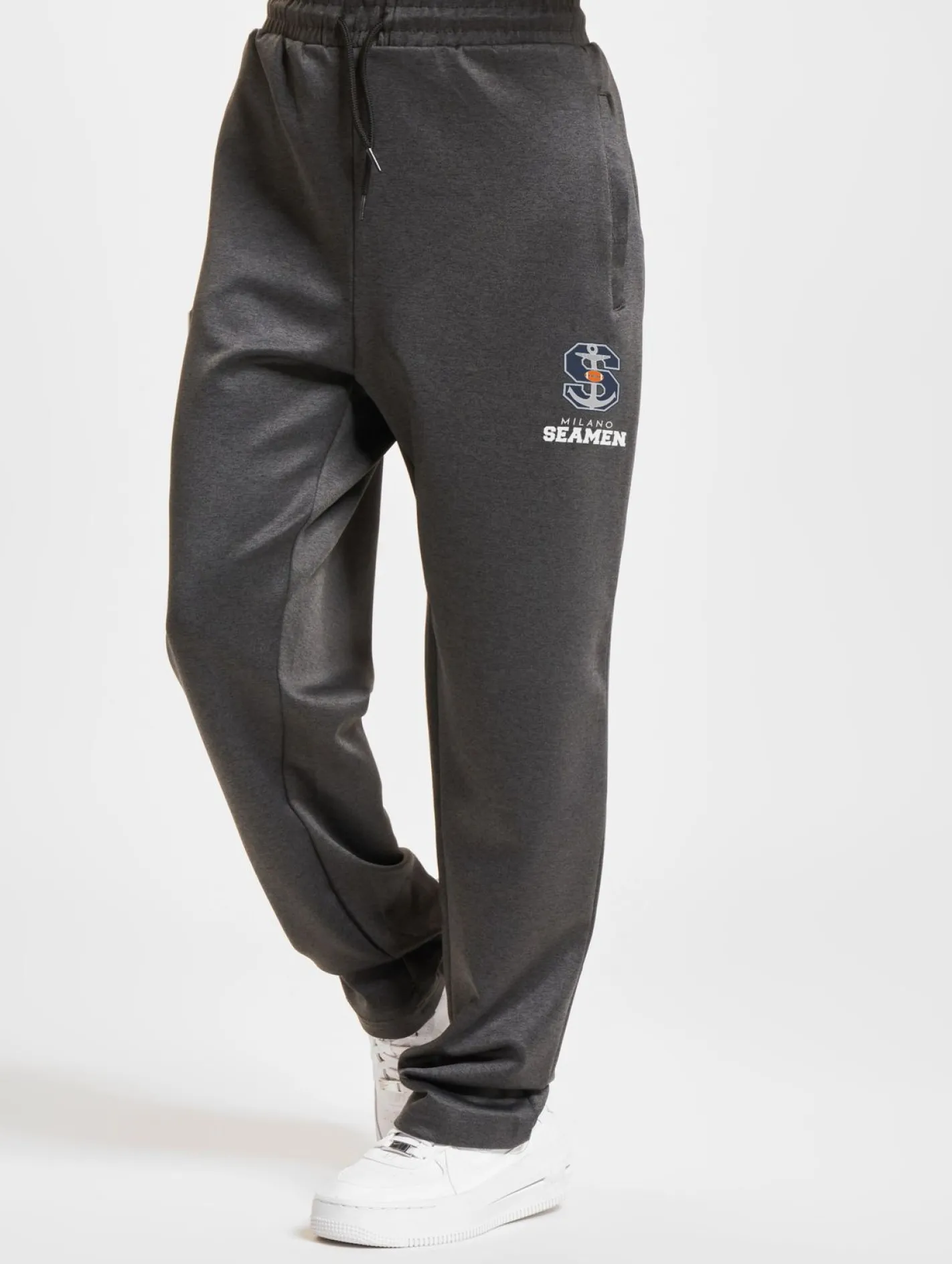 Große Größen|Fitnessmode & Jogginghosen*European League Of Football Milano Seamen Jogginghosen anthrazit