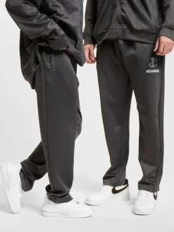 Große Größen|Fitnessmode & Jogginghosen*European League Of Football Milano Seamen Jogginghosen anthrazit