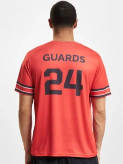 Große Größen|Tops & T-Shirts*European League Of Football Helvetic Guards 1 Trikots rot