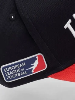 Caps & Mützen*European League Of Football Berlin Thunder Snapback Caps tiefschwarz/tomate