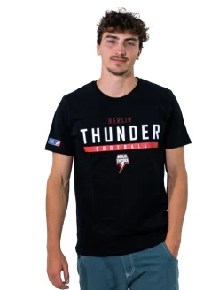 Tops & T-Shirts|T-Shirts & Tank Tops*European League Of Football Berlin Thunder Identity T-Shirt schwarz