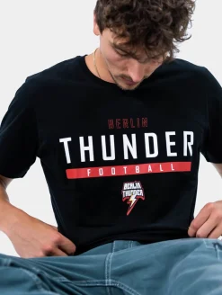 Tops & T-Shirts|T-Shirts & Tank Tops*European League Of Football Berlin Thunder Identity T-Shirt schwarz