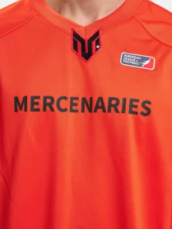 Tops & T-Shirts|T-Shirts & Tank Tops*European League Of Football Helvetic Mercenaries 3 Trikots rot