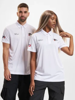 Poloshirts & Blusen|Hemden & Poloshirts*European League Of Football Helvetic Guards On-Field Poloshirt weiß