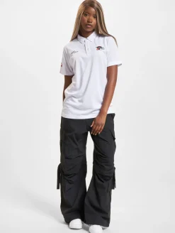 Poloshirts & Blusen|Hemden & Poloshirts*European League Of Football Helvetic Guards On-Field Poloshirt weiß