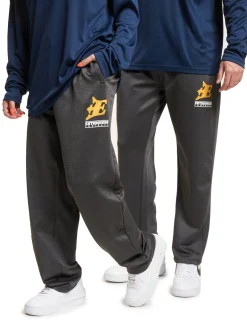 Große Größen|Fitnessmode & Jogginghosen*European League Of Football Fehérvár Enthroners Jogginghosen anthrazit