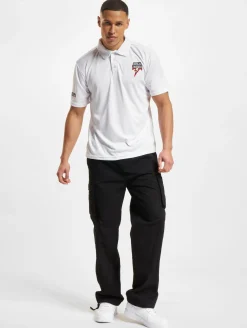 Poloshirts & Blusen|Hemden & Poloshirts*European League Of Football Berlin Thunder PoloShirts leuchtend weiß