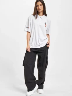 Poloshirts & Blusen|Hemden & Poloshirts*European League Of Football Berlin Thunder PoloShirts leuchtend weiß