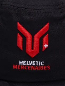 Caps & Mützen*European League Of Football Helvetic Mercenaries Hütte NOS 25 tiefschwarz