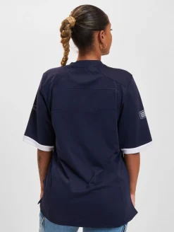 Tops & T-Shirts|T-Shirts & Tank Tops*European League Of Football Milano Seamen Authentic Game Trikot marineblau