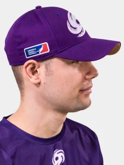 Caps & Mützen*European League Of Football Frankfurt Galaxy Snapback Cap lila