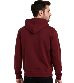 Große Größen|Pullover & Sweater*European League Of Football Blanko Hoodies Zinfandel