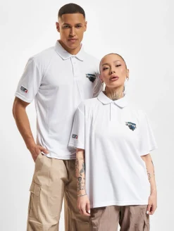 Poloshirts & Blusen|Hemden & Poloshirts*European League Of Football Panthers Wroclaw PoloShirts leuchtend weiß