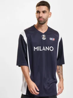 Tops & T-Shirts|T-Shirts & Tank Tops*European League Of Football Milano Seamen 3 Trikots blau