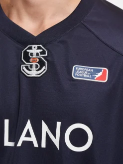 Tops & T-Shirts|T-Shirts & Tank Tops*European League Of Football Milano Seamen 3 Trikots blau