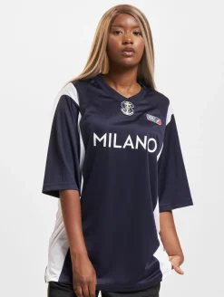 Tops & T-Shirts|T-Shirts & Tank Tops*European League Of Football Milano Seamen 3 Trikots blau