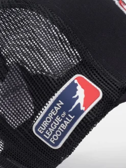 Caps & Mützen*European League Of Football Helvetic Guards Trucker Caps tiefschwarz
