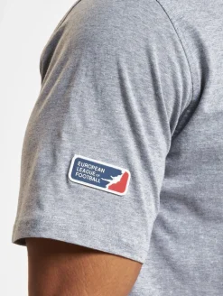 Tops & T-Shirts|T-Shirts & Tank Tops*European League Of Football Raiders Tirol 2 T-Shirt grau meliert