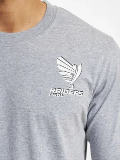 Tops & T-Shirts|T-Shirts & Tank Tops*European League Of Football Raiders Tirol 2 T-Shirt grau meliert