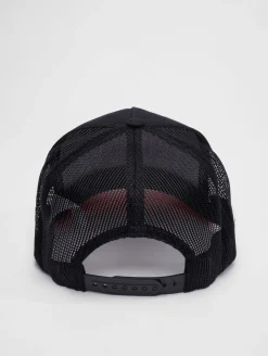 Caps & Mützen*European League Of Football Berlin Thunder Trucker Caps tiefschwarz/tomate