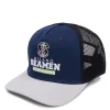 Caps & Mützen*European League Of Football Milano Seamen Trucker Caps Festzug blau/ hoch geschnitten