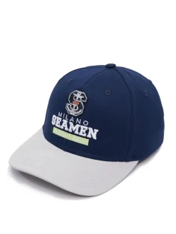 Caps & Mützen*European League Of Football Milano Seamen Trucker Caps Festzug blau/ hoch geschnitten