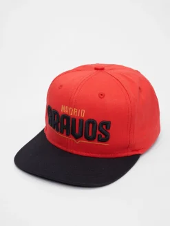 Caps & Mützen*European League Of Football Madrid Bravos Snapback Caps NOS 25 tomatenbraun/tiefschwarz