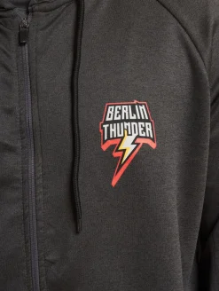Mäntel & Jacken|Jacken & Mäntel*European League Of Football Berlin Thunder Übergangsjacken antrazit