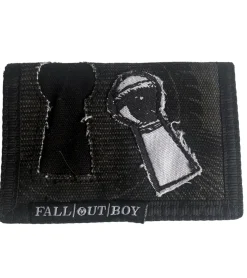 Portemonnaies & Geldbörsen*BioworldMerch Fall Out Boy Portemonnaie Stilvolle Band-Brieftasche mit auffälligen Motiv Gothic-Style FW106079FOB Schwarz/Grau