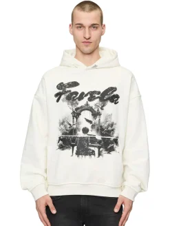 Pullover & Sweater*Favela Piano Hoodies Vanille