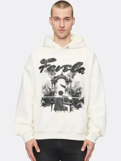 Pullover & Sweater*Favela Piano Hoodies Vanille