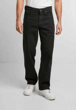 Jeans & Hosen*Favela Stickerei Baggys schwarz