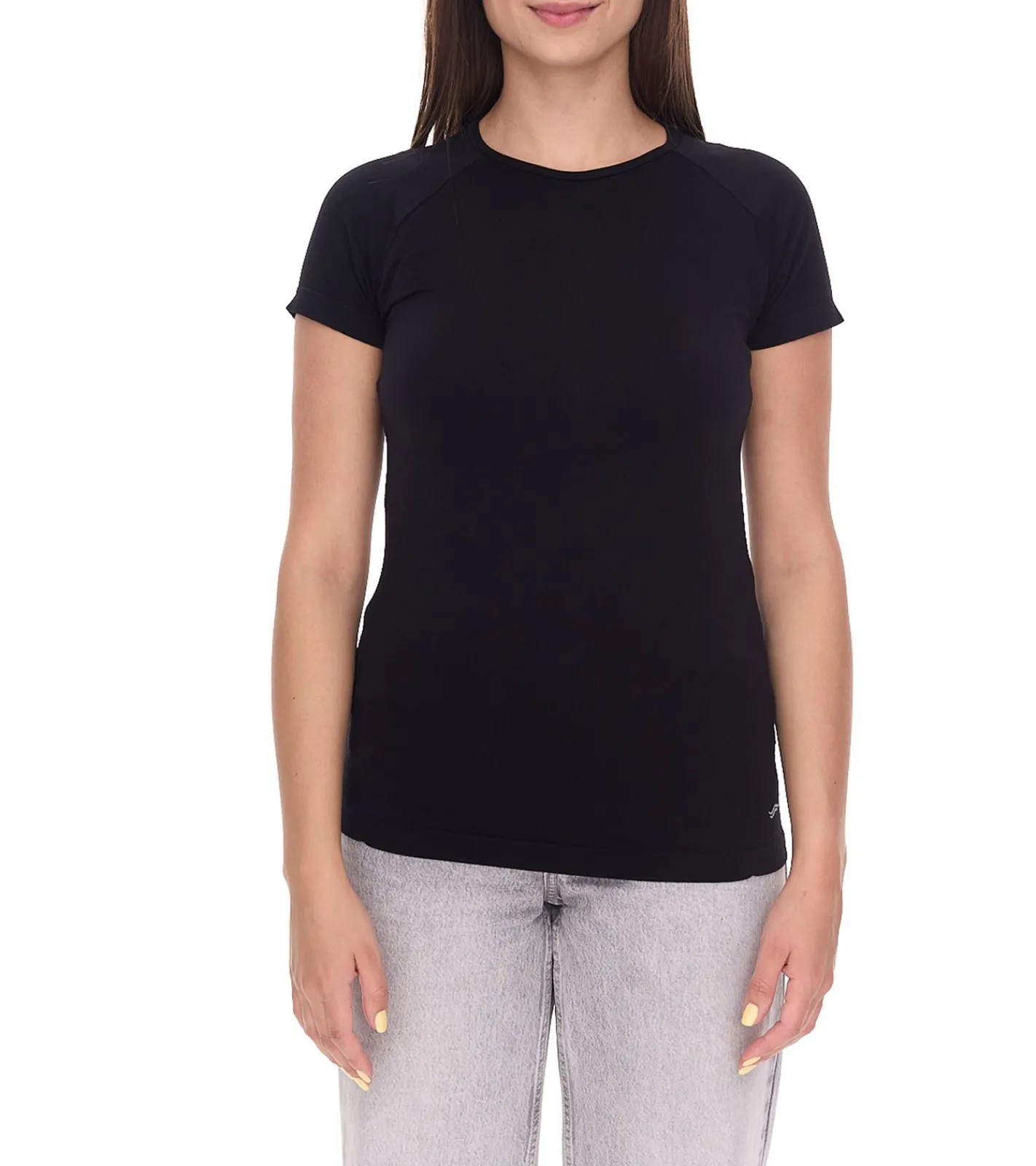 Sportoberbekleidung|Tops & T-Shirts*FAYN SPORTS Damen Sport-Shirt in nahtloser Konstruktion T-Shirt Rundhals-Shirt 33268120 Schwarz
