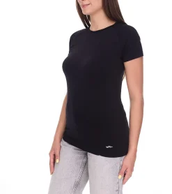 Sportoberbekleidung|Tops & T-Shirts*FAYN SPORTS Damen Sport-Shirt in nahtloser Konstruktion T-Shirt Rundhals-Shirt 33268120 Schwarz