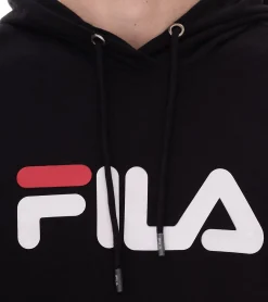 Pullover & Sweater*FILA Barumini Hoodie Herren Kapuzen-Pullover Pulli Sweater Baumwoll-Sweatshirt FAU0068-80010 Schwarz