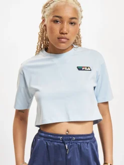 Tops & T-Shirts*FILA Olympe Cropped T-Shirt Skyway