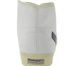 Sneaker & Turnschuhe*FLAMINGOS LIFE El Camino High-Top Sneaker faire- und nachhaltige City-Schuhe aus Canvas Made in Spain Weiß/Navy