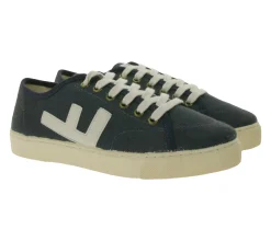 Sneaker & Turnschuhe*FLAMINGOS LIFE RANCHO ASPHALT IVORY City-Sneaker vegane Schuhe Alltags-Sneaker mit Bio-Baumwolle Made in Spain SS21RAASPIV Schwarz