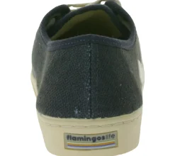 Sneaker & Turnschuhe*FLAMINGOS LIFE RANCHO ASPHALT IVORY City-Sneaker vegane Schuhe Alltags-Sneaker mit Bio-Baumwolle Made in Spain SS21RAASPIV Schwarz