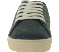 Sneaker & Turnschuhe*FLAMINGOS LIFE RANCHO ASPHALT IVORY City-Sneaker vegane Schuhe Alltags-Sneaker mit Bio-Baumwolle Made in Spain SS21RAASPIV Schwarz