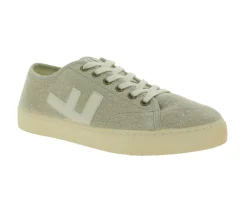 Sneaker & Turnschuhe*FLAMINGOS LIFE RANCHO ECRU IVORY Sneaker nachhaltige Alltags-Schuhe Freizeit-Sneaker 100% Vegan Made in Spain SS21RAECRIV Grau