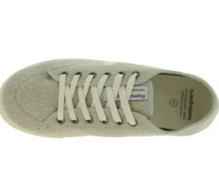 Sneaker & Turnschuhe*FLAMINGOS LIFE RANCHO ECRU IVORY Sneaker nachhaltige Alltags-Schuhe Freizeit-Sneaker 100% Vegan Made in Spain SS21RAECRIV Grau